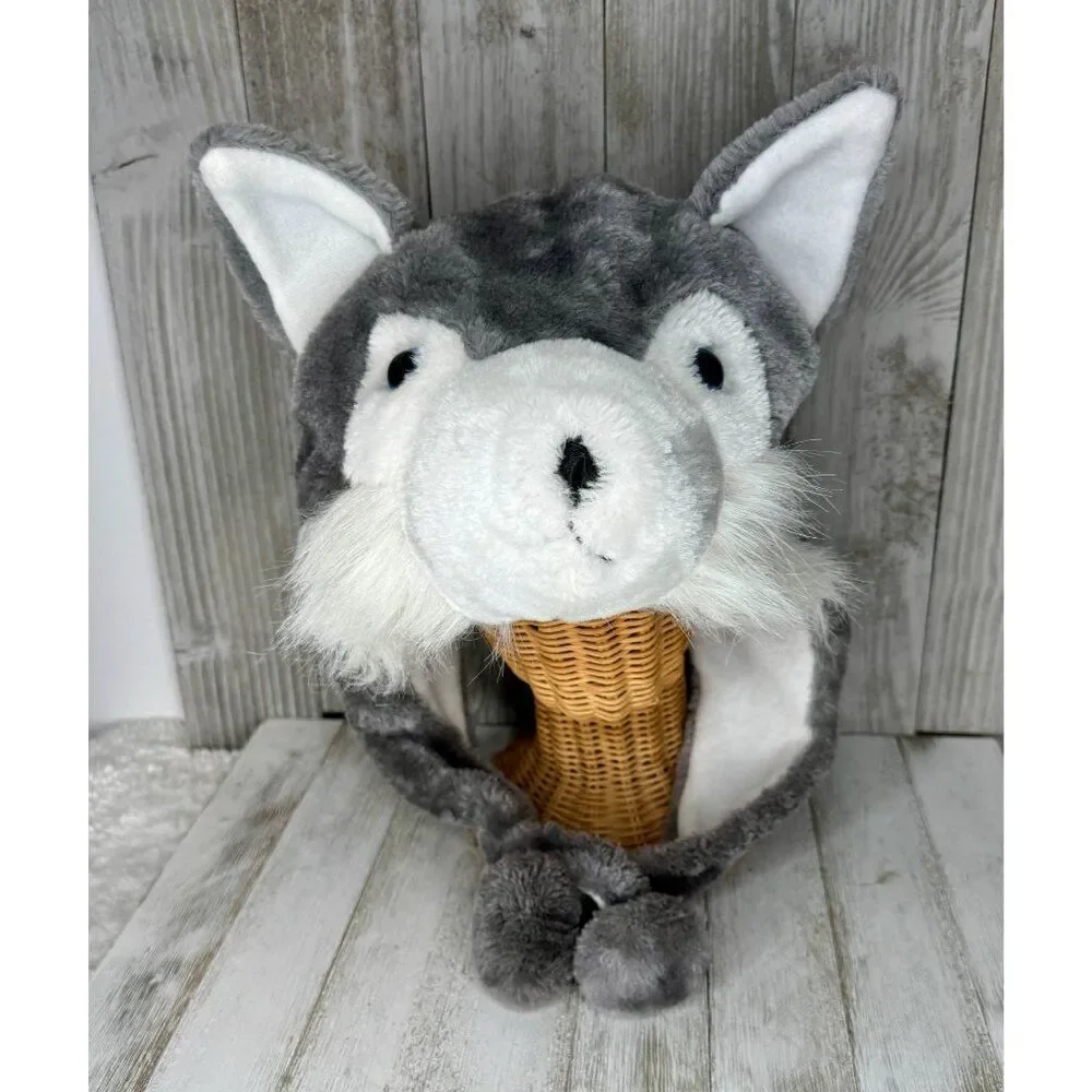 Gray Wolf Hat